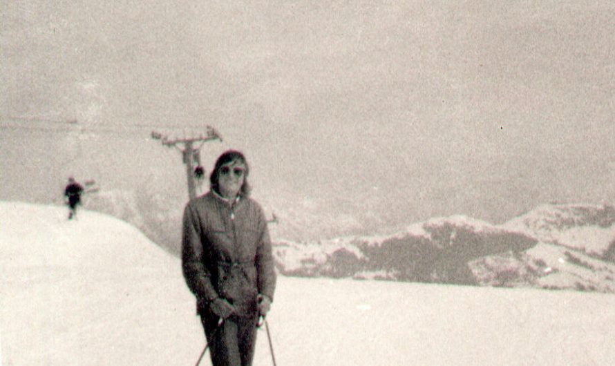 Skilager in Saalbach-Hinterglemm 1973