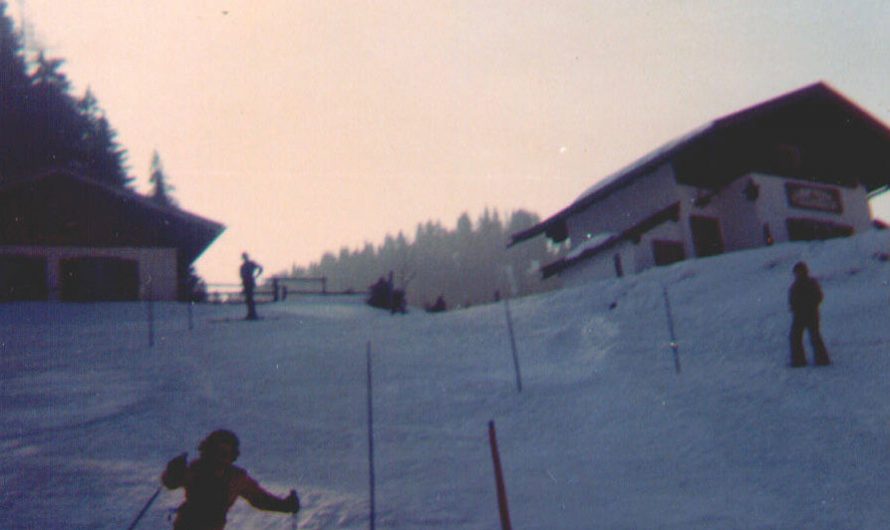 Skikurs in Niederau 1972