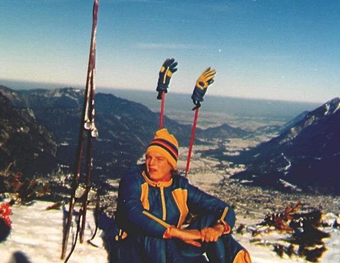 Skiurlaub in Garmisch Dezember 1975